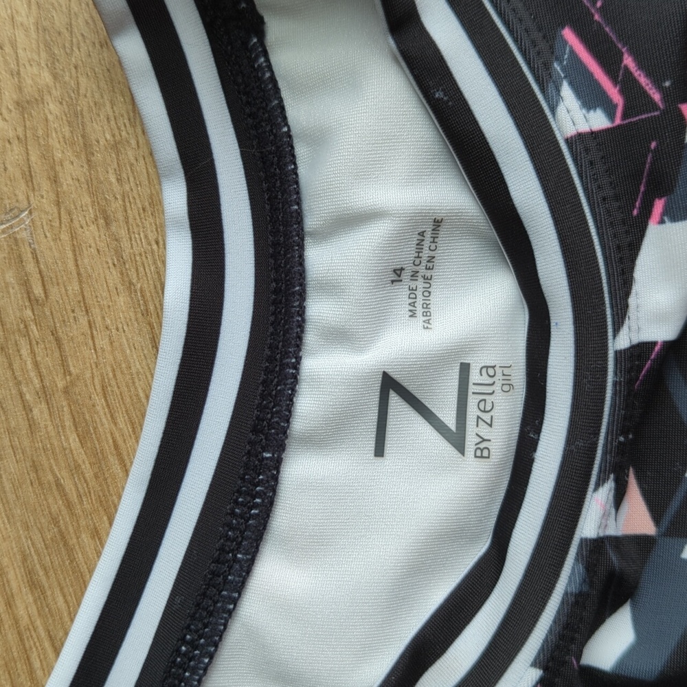 Zella Girl Crop Rash Guard - Picture 2 of 5